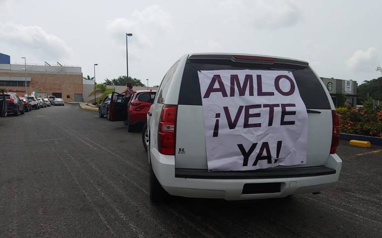 Video Realizan quinta caravana anti AMLO El Sol de Tampico