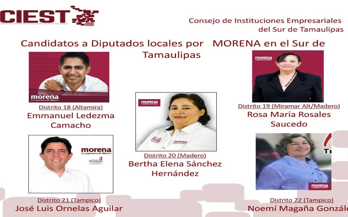 Candidatos de Morena desairan reunión con empresarios locales - El Sol de  Tampico | Noticias Locales, Policiacas, sobre México, Tamaulipas y el Mundo