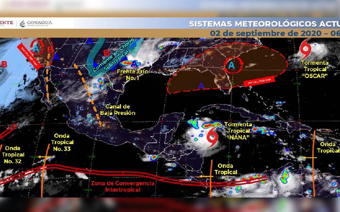 Tormenta Tropical Nana Cerca De Mexico Alto Potencial De Convertirse Hoy En Huracan El Sol De Tampico Noticias Locales Policiacas Sobre Mexico Tamaulipas Y El Mundo