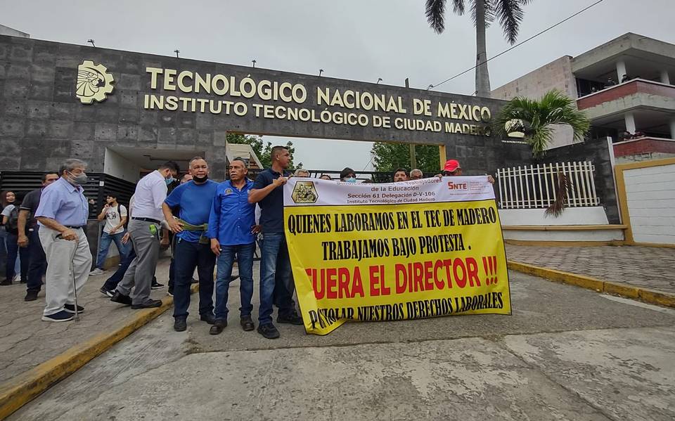 Maestros del Tec Madero vuelven a manifestarse, bloquearon la Avenida  Primero de Mayo - El Sol de Tampico | Noticias Locales, Policiacas, sobre  México, Tamaulipas y el Mundo